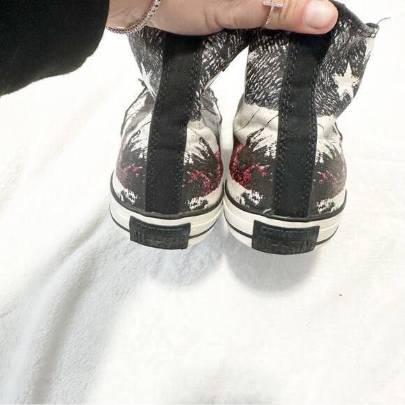 Converse destroyed flag chuck taylor all stars High-Top Sneakers size 11 black - Picture 5 of 11